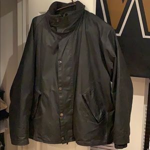Barbour waxed transport jacket